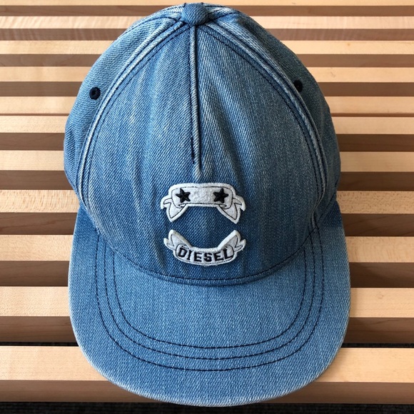 diesel denim cap